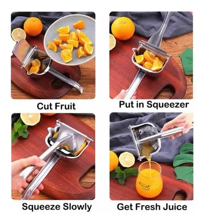 Exprimidor manual de frutas